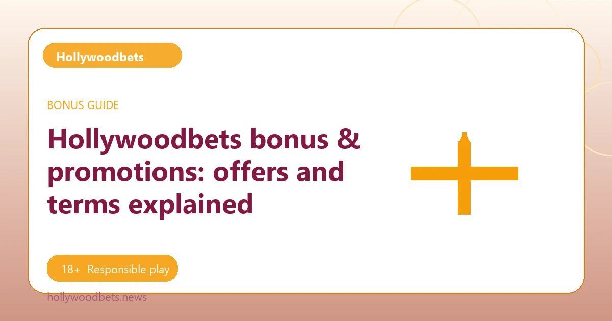 Hollywoodbets bonus & promotions: offers and terms explained - Hollywoodbets guide