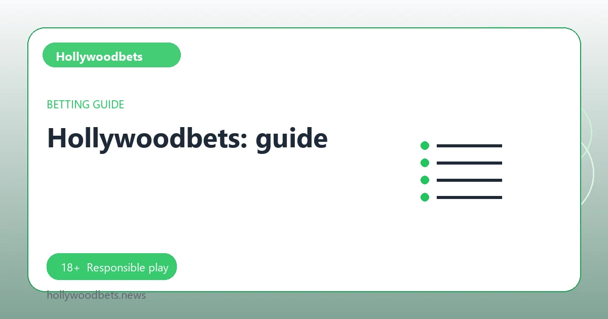 Hollywoodbets: guide - Hollywoodbets guide